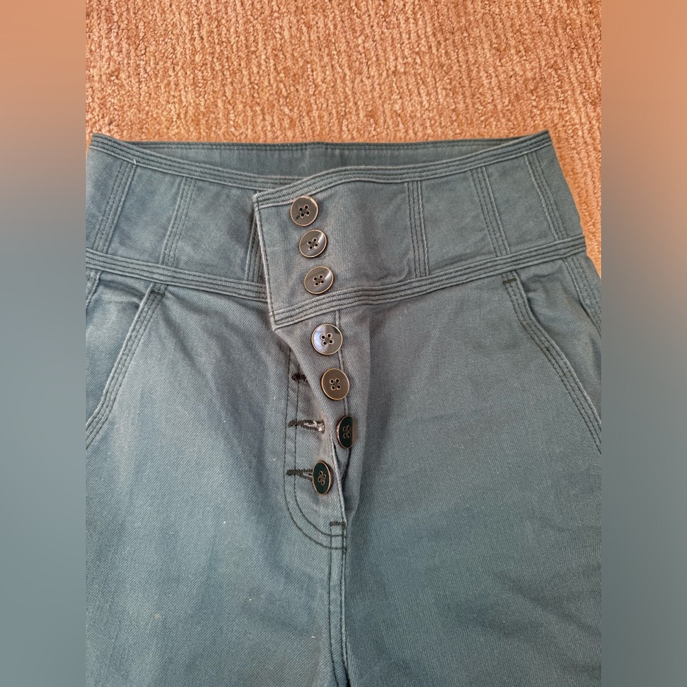 Ulla Johnson High-Waisted Button-Up